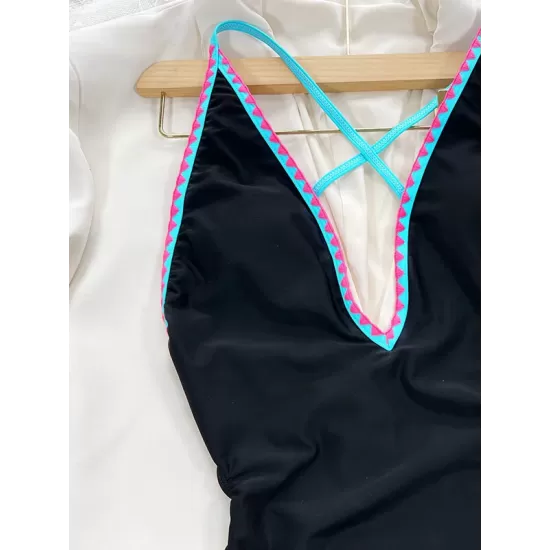 V-Neck One Piece Swimwear V-Neck One Piece Swimwear