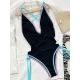 V-Neck One Piece Swimwear V-Neck One Piece Swimwear