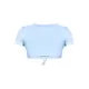Short Sleeve Bandage Tie Side Tankinis Swimwear Short Sleeve Bandage Tie Side Tankinis Swimwear