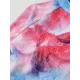 Tie-Dyed Long Sleeve High-Waisted Split Rash Guards Tie-Dyed Long Sleeve High-Waisted Split Rash Guards