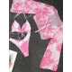 Sexy Strapless &Sun Shirt Leopard Print Three Piece Tankini Swimsuit Sexy Strapless &Sun Shirt Leopard Print Three Piece Tankini Swimsuit