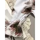 V-Neck Bandage Short Sleeves Printing Bikini Swimsuit V-Neck Bandage Short Sleeves Printing Bikini Swimsuit