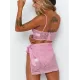 See-Through Split-Joint Underwired Short Skirt Split Tankini Swimsuit See-Through Split-Joint Underwired Short Skirt Split Tankini Swimsuit