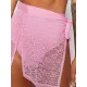 See-Through Split-Joint Underwired Short Skirt Split Tankini Swimsuit See-Through Split-Joint Underwired Short Skirt Split Tankini Swimsuit