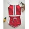 Sports Style Split-Joint Zipper Split Tankini Swimsuit