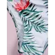 Floral-Print Falbala Folds Split Tankini Swimsuit Floral-Print Falbala Folds Split Tankini Swimsuit