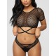 Sexy Net Yarn Hollow Hollow Short Sleeve Split Tankini Swimsuit Sexy Net Yarn Hollow Hollow Short Sleeve Split Tankini Swimsuit