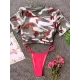 Sports Half Sleeve Split Bikini Swimsuit Sports Half Sleeve Split Bikini Swimsuit