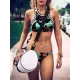 Sports Style Floral Bralette Tankini Swimwear Sports Style Floral Bralette Tankini Swimwear