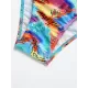 One-Shoulder Color-Block Brazilian Tankini Swimwear One-Shoulder Color-Block Brazilian Tankini Swimwear