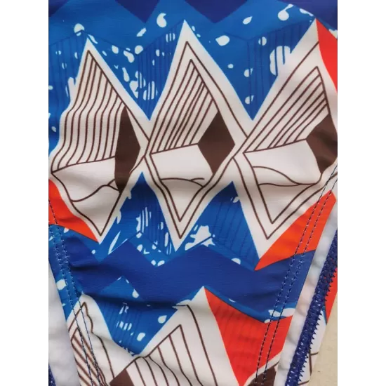 Short Sleeve Floral Tight Brazilian Tankini Swimwear Short Sleeve Floral Tight Brazilian Tankini Swimwear