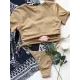 Solid Color Round-Neck Short Sleeve Slim Tankini Swimwear Solid Color Round-Neck Short Sleeve Slim Tankini Swimwear