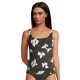 Floral Printed High-Waisted Split Swimwear Floral Printed High-Waisted Split Swimwear