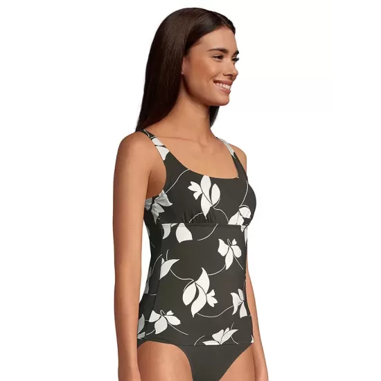 Floral Printed High-Waisted Split Swimwear Floral Printed High-Waisted Split Swimwear