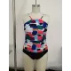 Floral Printed Halterneck High-Waisted Tankini Swimsuit Floral Printed Halterneck High-Waisted Tankini Swimsuit