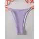 Plain Short Sleeve Split-Joint Drawstring Tankini Swimwear Plain Short Sleeve Split-Joint Drawstring Tankini Swimwear