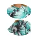 Floral Printed Ink Style Long Sleeves Zipper One-Piece Wetsuits Floral Printed Ink Style Long Sleeves Zipper One-Piece Wetsuits