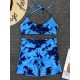 Tie-Dyed Gradient 5 Point Pants Split Wetsuit Tie-Dyed Gradient 5 Point Pants Split Wetsuit