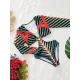 Printing Long Sleeve V-Neck Sexy Monokini Wetsuit Printing Long Sleeve V-Neck Sexy Monokini Wetsuit