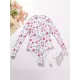 Long Sleeve Printed Zipper One-Piece Wetsuit Swimwear Long Sleeve Printed Zipper One-Piece Wetsuit Swimwear