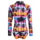 Stylish Floral Print Long Sleeve Zipper One-Piece Wetsuit Swimwear Stylish Floral Print Long Sleeve Zipper One-Piece Wetsuit Swimwear