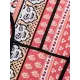 Long Sleeve Ethnic Print Round-Neck Zipper Wetsuit Long Sleeve Ethnic Print Round-Neck Zipper Wetsuit