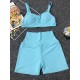 Solid Color Simple Shorts Split Wetsuit Solid Color Simple Shorts Split Wetsuit