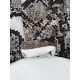 Floral Snake Print Long Sleeve Zipper Wetsuit Swimwear Floral Snake Print Long Sleeve Zipper Wetsuit Swimwear