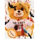 Fashion Halloween Teddy Bear Printed Long-Sleeves Wetsuit Fashion Halloween Teddy Bear Printed Long-Sleeves Wetsuit