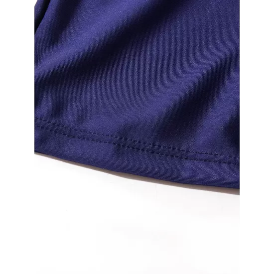 Zipper Contrast Color Split-Joint One-Piece Swimsuit Zipper Contrast Color Split-Joint One-Piece Swimsuit