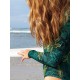 Printed Zipper Long Sleeves One-Piece Wetsuit Printed Zipper Long Sleeves One-Piece Wetsuit