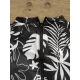 Long Sleeves Color-Block Floral Printed Zipper One-Piece Swimwear Long Sleeves Color-Block Floral Printed Zipper One-Piece Swimwear