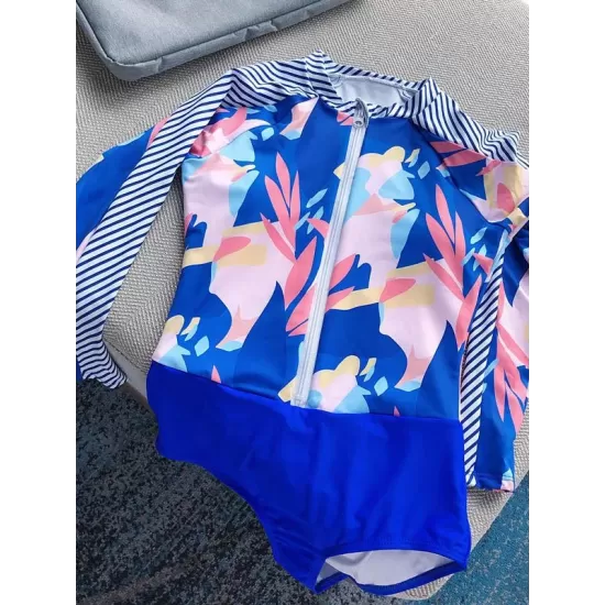 Abstract Printed Long Sleeve Wetsuit Abstract Printed Long Sleeve Wetsuit