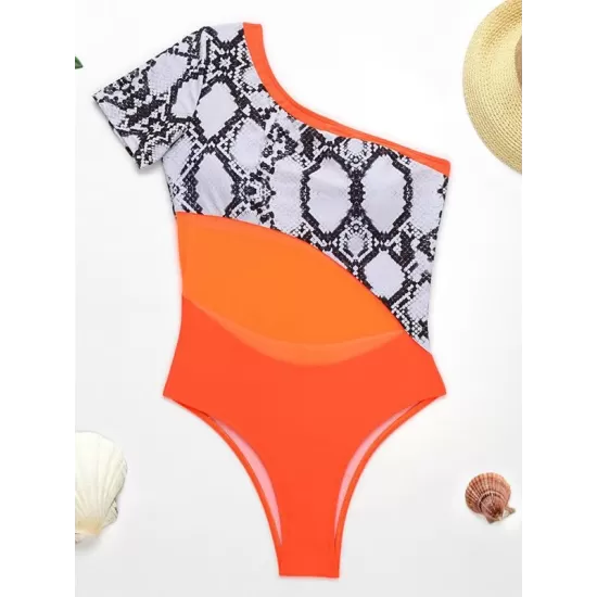 One-Shoulder Split-Joint One-Piece Wetsuits One-Shoulder Split-Joint One-Piece Wetsuits