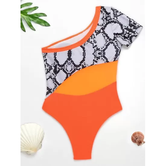 One-Shoulder Split-Joint One-Piece Wetsuits One-Shoulder Split-Joint One-Piece Wetsuits