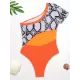 One-Shoulder Split-Joint One-Piece Wetsuits One-Shoulder Split-Joint One-Piece Wetsuits