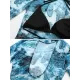 Long Sleeve Mesh Floral-Print Backless One-Piece Swimwear Long Sleeve Mesh Floral-Print Backless One-Piece Swimwear