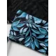 Floral-Print Bandeau Tie Side Long Sleeve Cover-Ups Swimwear Floral-Print Bandeau Tie Side Long Sleeve Cover-Ups Swimwear
