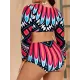 Floral Long Sleeve High-Waisted Wetsuit Floral Long Sleeve High-Waisted Wetsuit