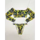 Floral Print Long Sleeve Off-The-Shoulder Brazilian Wetsuit Floral Print Long Sleeve Off-The-Shoulder Brazilian Wetsuit