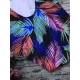 Sexy One-Piece Swimwear Backless Floral Long Sleeve Rash Guards Sexy One-Piece Swimwear Backless Floral Long Sleeve Rash Guards