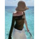 Stylish Solid Color One-Shoulder Long Sleeve One-Piece Wetsuit Swimwear Stylish Solid Color One-Shoulder Long Sleeve One-Piece Wetsuit Swimwear