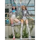 Stylish Round-Neck Long Sleeve Printing Sexy Slim One-Piece Wetsuit Swimwear Stylish Round-Neck Long Sleeve Printing Sexy Slim One-Piece Wetsuit Swimwear