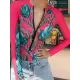 Fashion Leaves Print Zipper Sexy Surfing Slim One-Piece Wetsuit Swimwear Fashion Leaves Print Zipper Sexy Surfing Slim One-Piece Wetsuit Swimwear