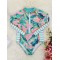Long Sleeved Floral Printed Zipper One-Piece Wetsuits