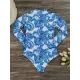 Long-Sleeves Floral Printed Zipper One-Piece Wetsuits Long-Sleeves Floral Printed Zipper One-Piece Wetsuits