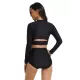 Solid Color High-Waisted Hollow Split Wetsuits Solid Color High-Waisted Hollow Split Wetsuits
