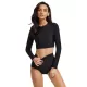 Solid Color High-Waisted Hollow Split Wetsuits Solid Color High-Waisted Hollow Split Wetsuits