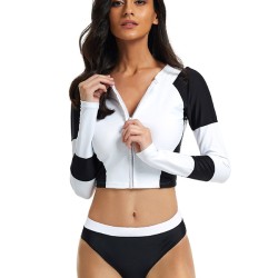 Long Sleeves Split-Joint Zipper Split Wetsuits