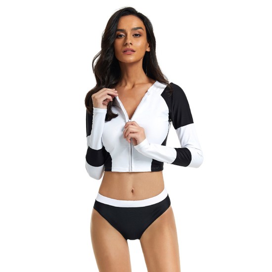 Long Sleeves Split-Joint Zipper Split Wetsuits Long Sleeves Split-Joint Zipper Split Wetsuits